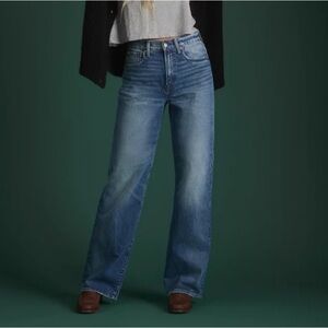 AE77 American Eagle Premium stovepipe relaxed straight Jeans 2 / 26